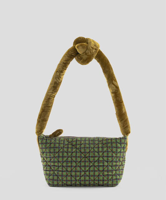 HOME Knotted Diamond Lattice Bento Box Bag