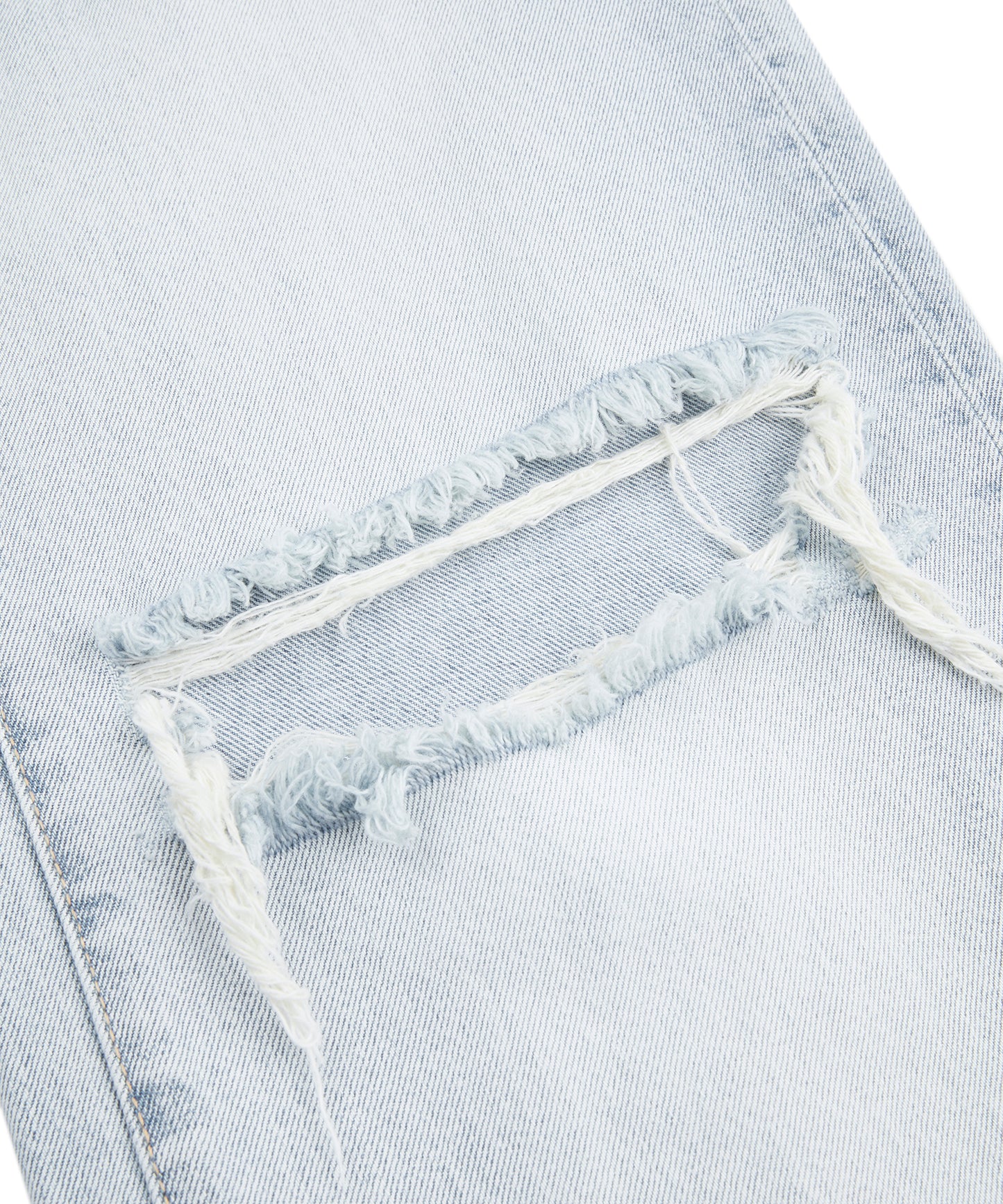 Ripped Mopping Flared Jeans