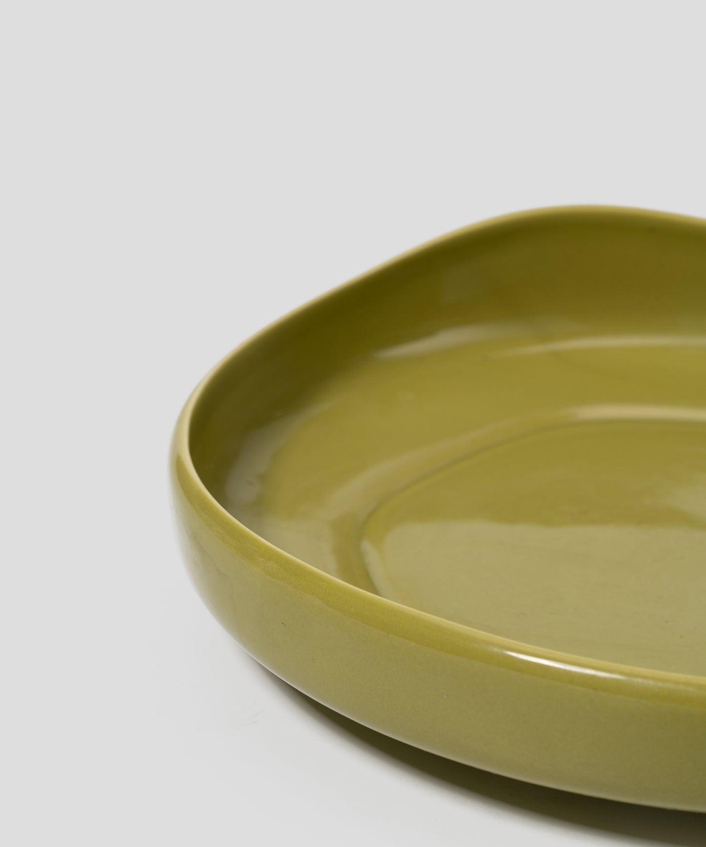 HOME Beaded-shape Porcelain Dessert Plate