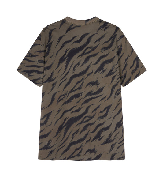 Rabbit-motif Lepard T-shirt