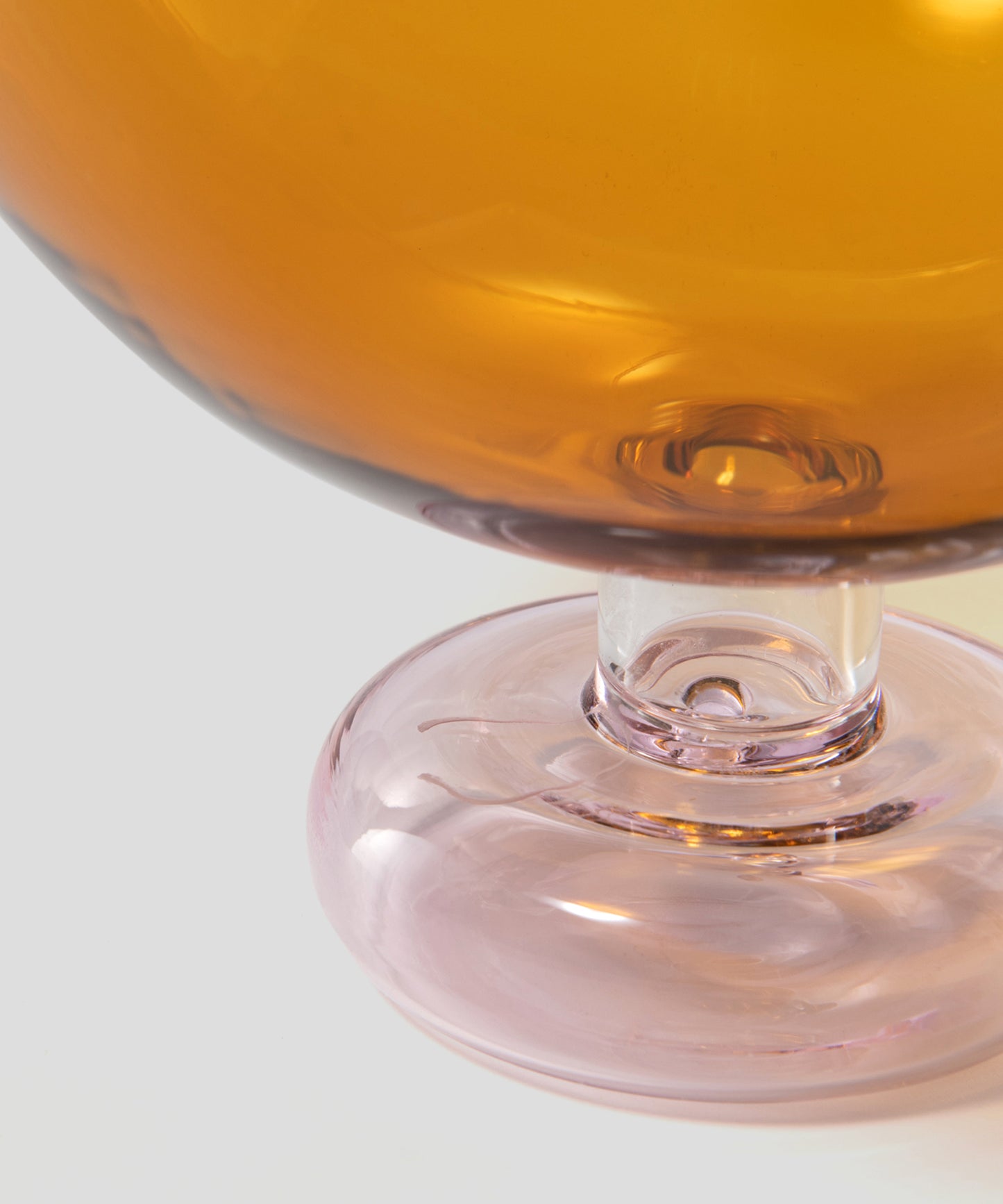 HOME Semi-circle Glass Stem Cup