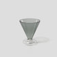 HOME Cone Elegance Glass Stem Cup