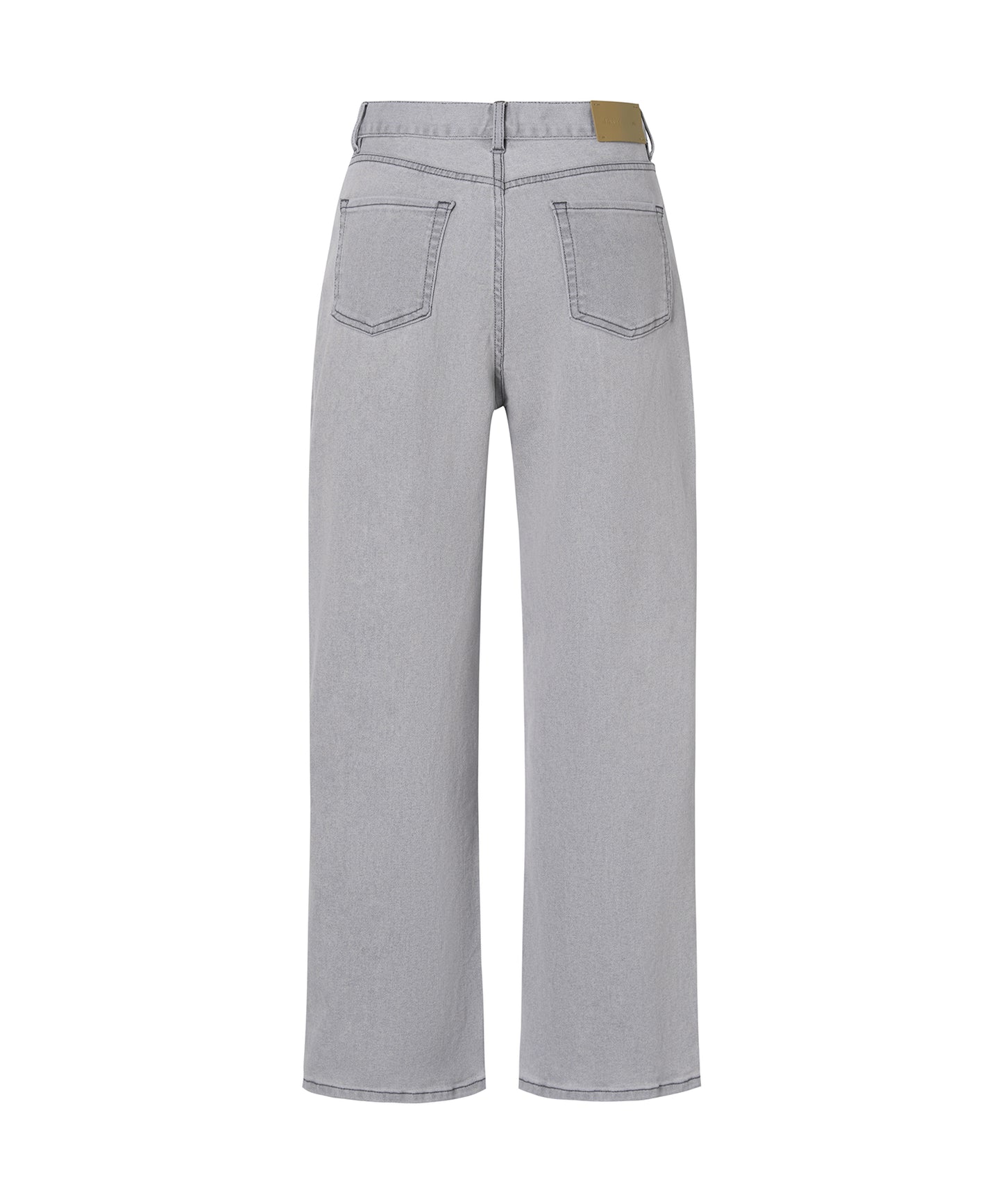 High-rise Stretch Straight-leg Jeans