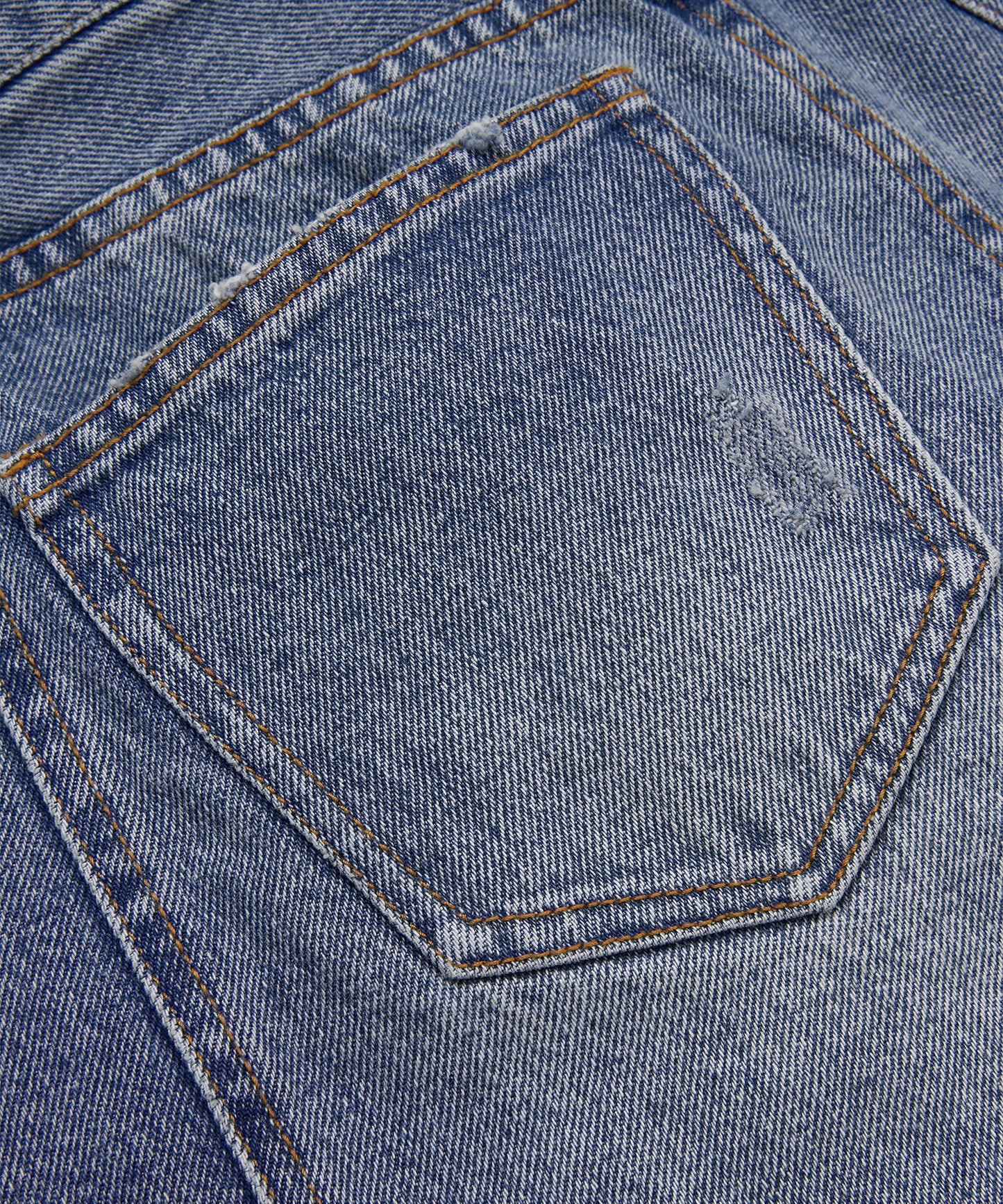 Versatile Distressed Tapered-leg Jeans