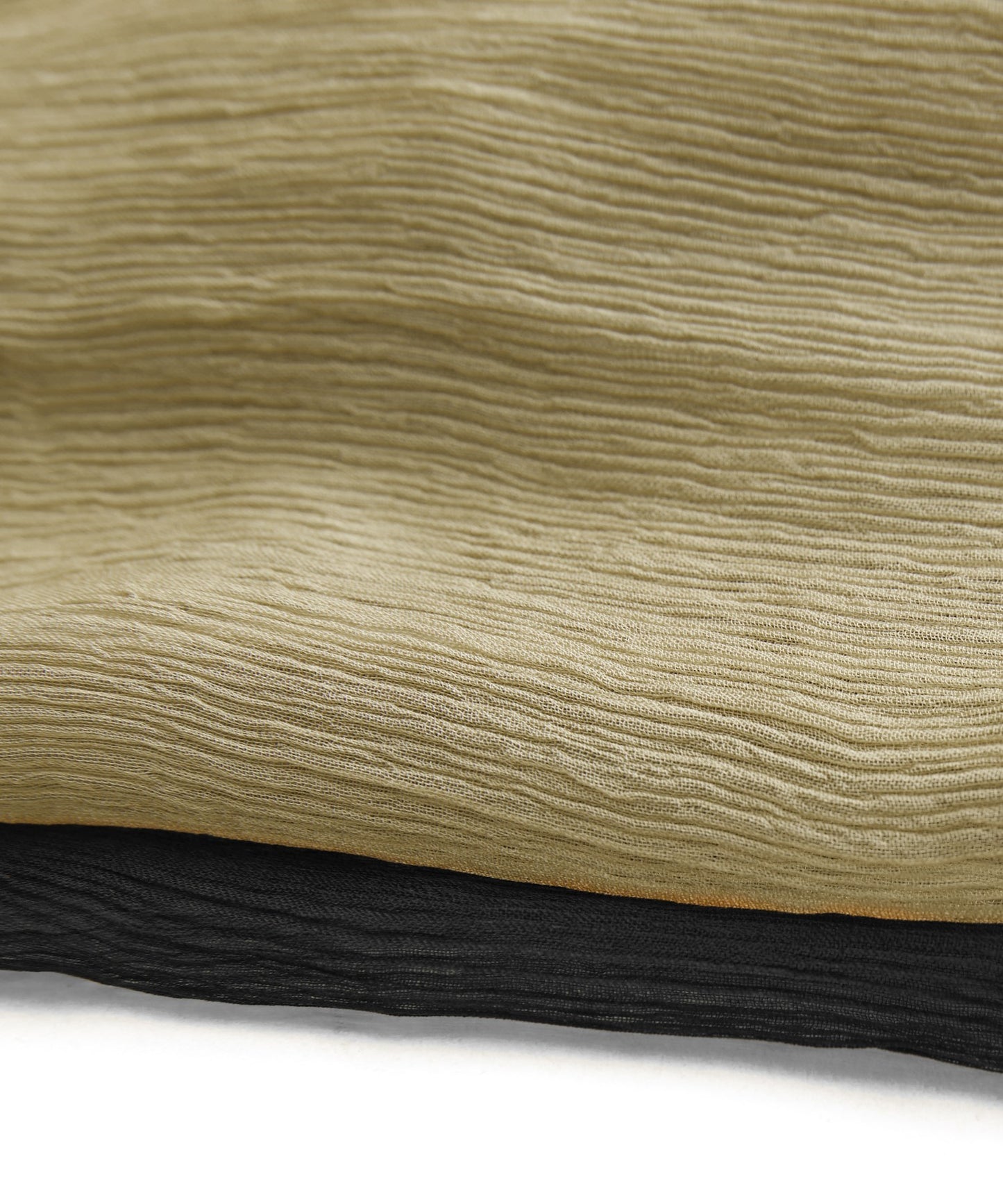 Sculpted Silk Georgette Shirt