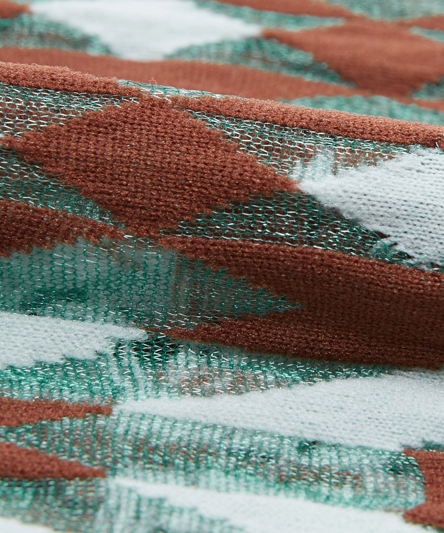 Bold Contrast Sheer Socks