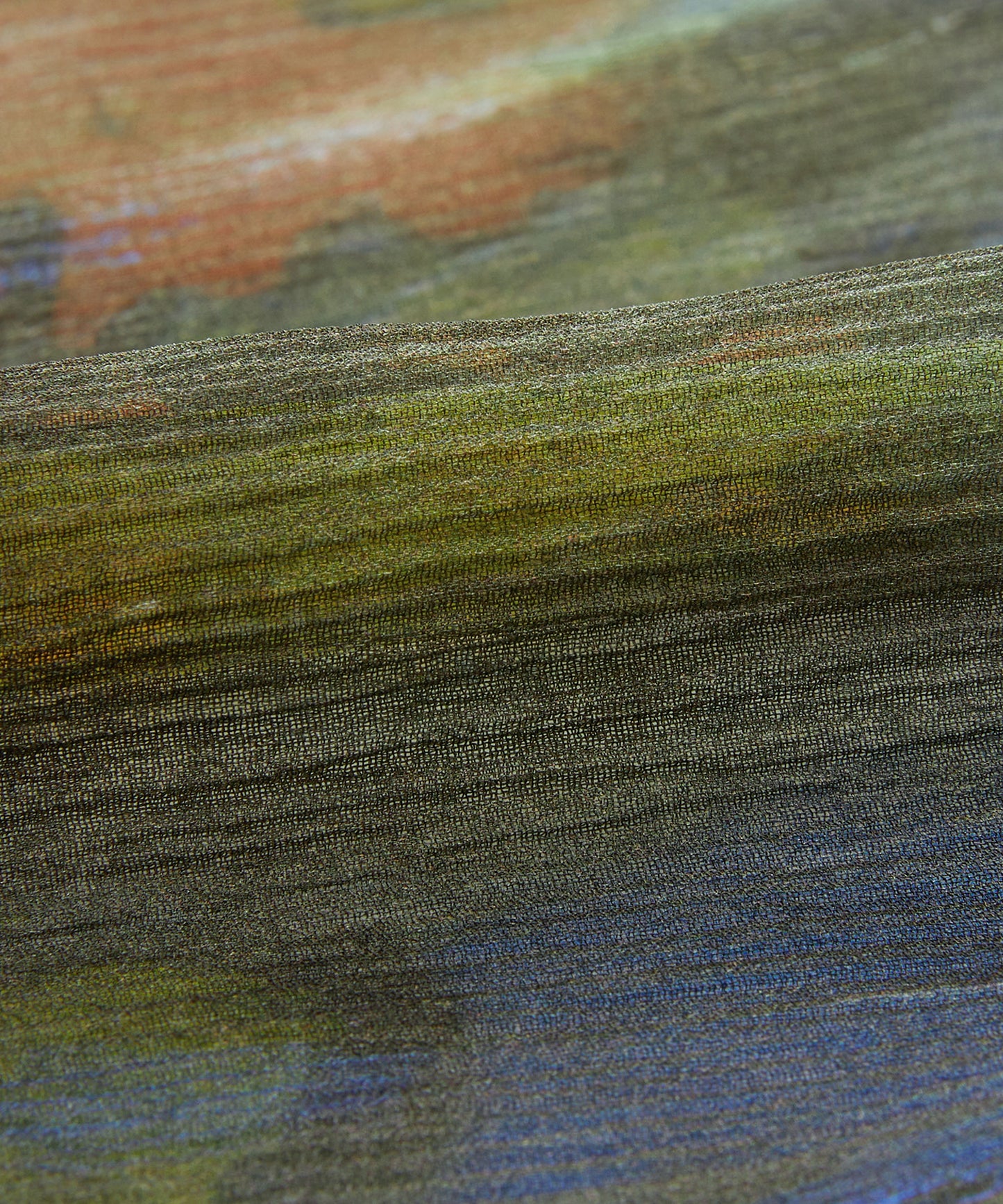 Abstract Petal Silk Shirt