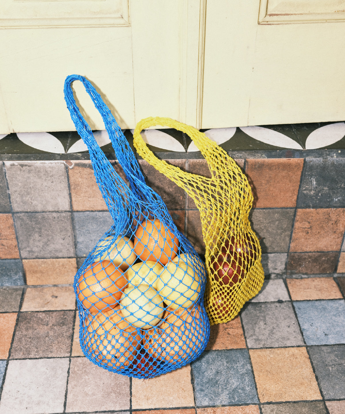 HOME Mesh One-shoulder Square Tote