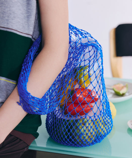 HOME Mesh One-shoulder Square Tote