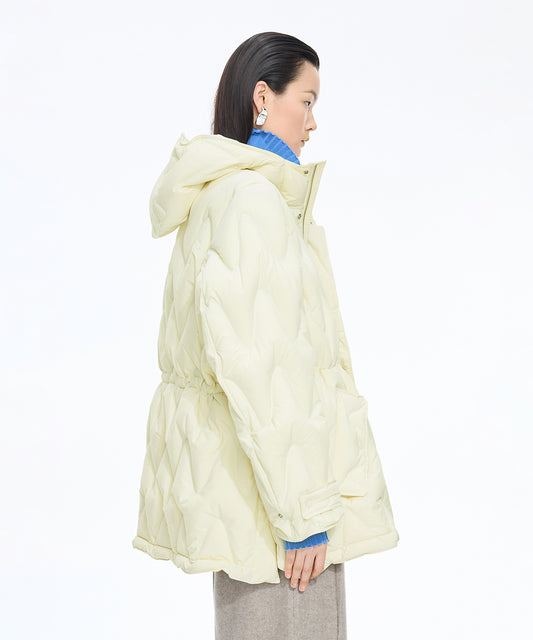 Matte Quilted Down Jacket