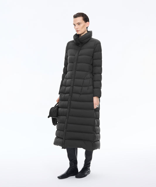 Elegant Flared Down Coat