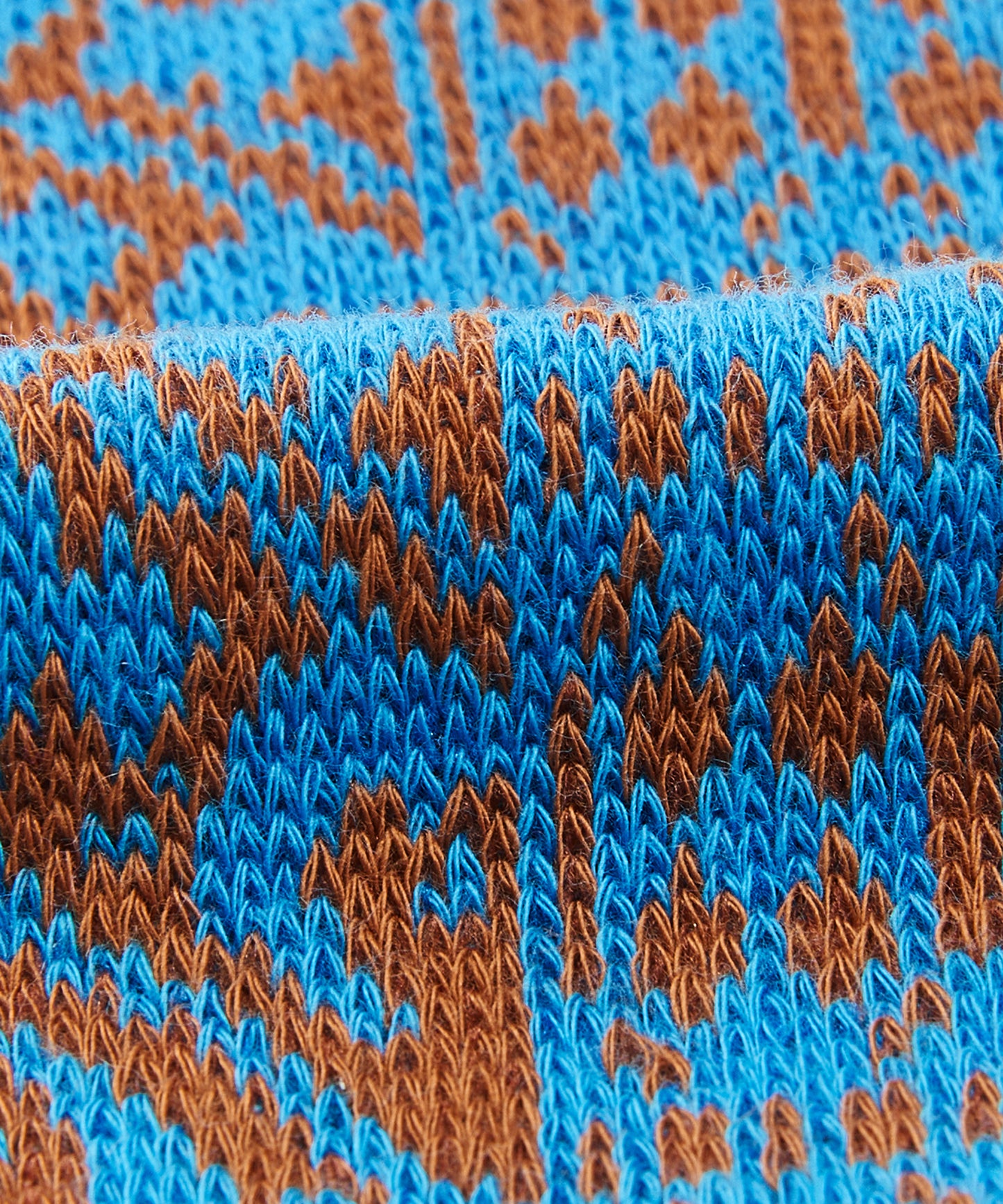 Geometric Jacquard Socks