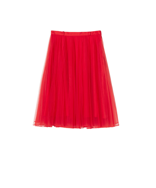 Holiday Hexagon Polyester Tulle Skirt