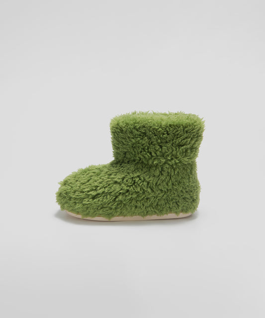 HOME Faux Shearling Slipper Boots