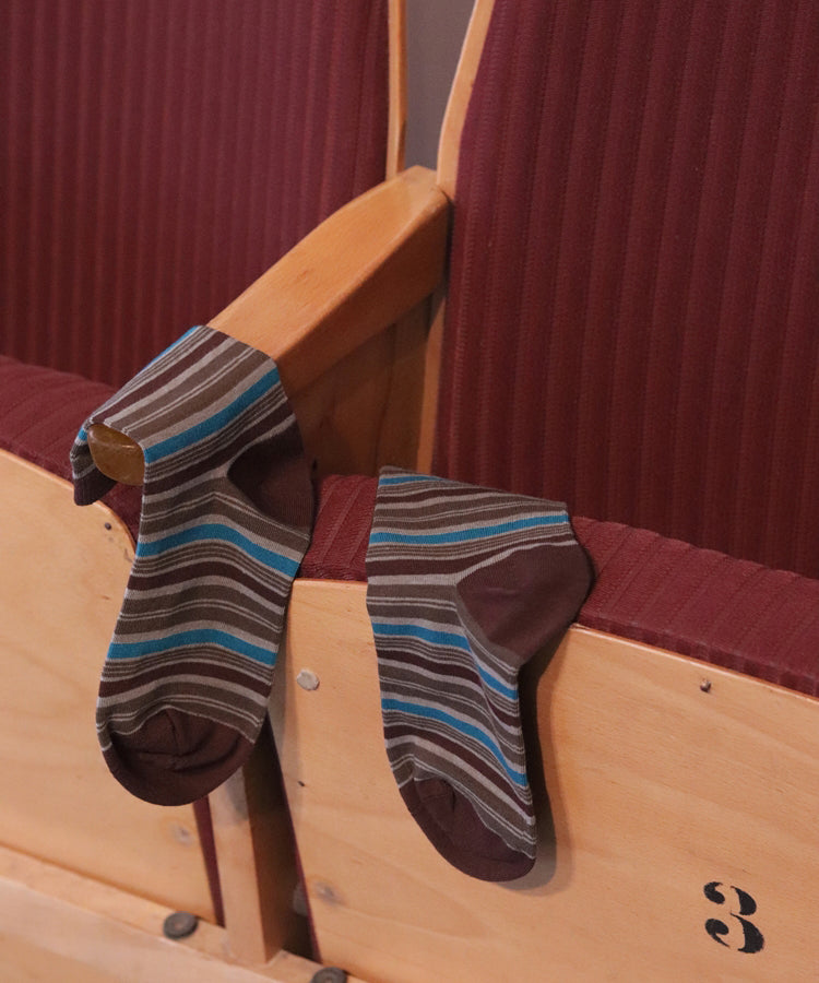 HOME 2-pack Pinstriped Cotton-blend Socks