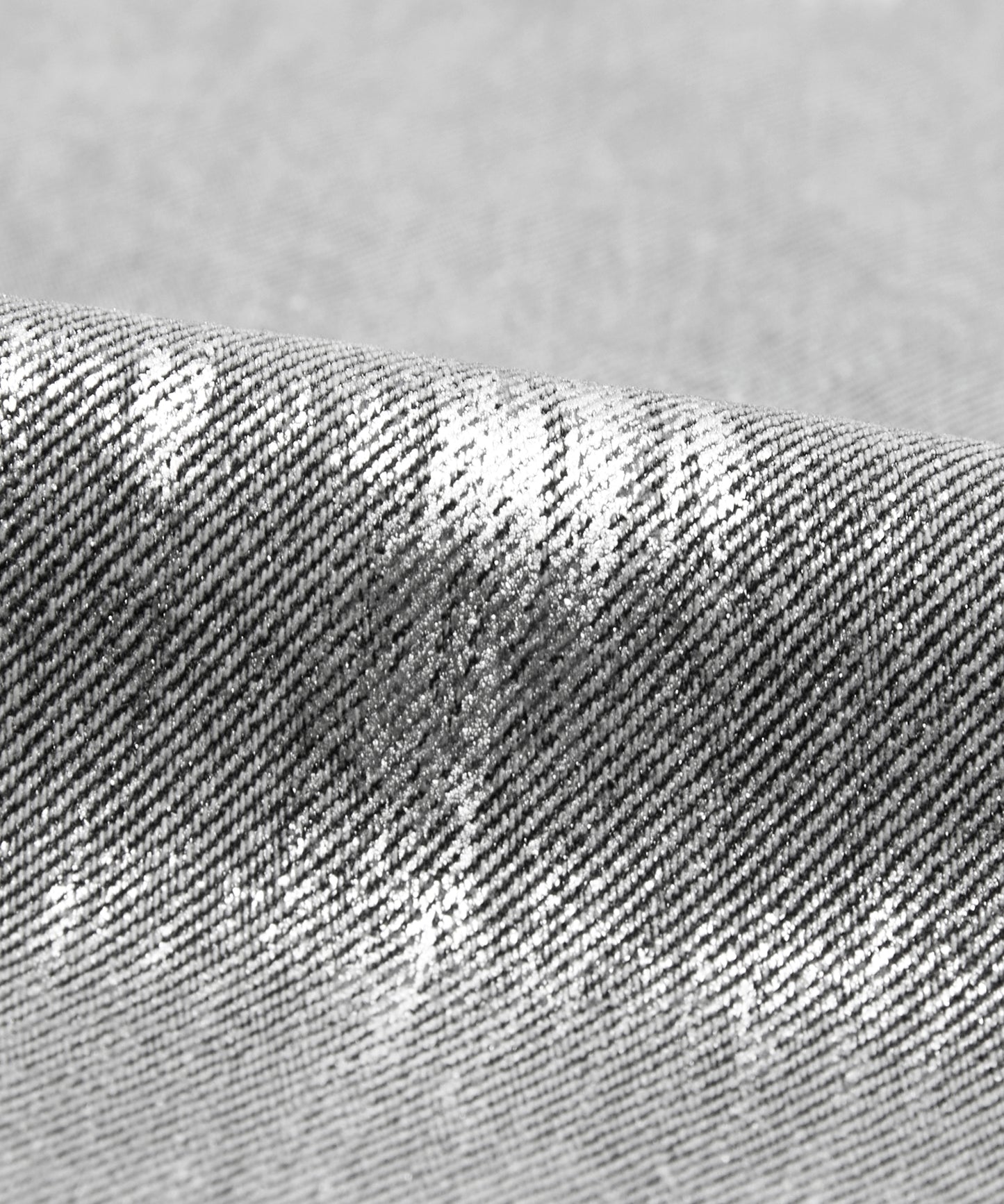 Brushstroke Silver Paint Classic Straight-leg Jeans