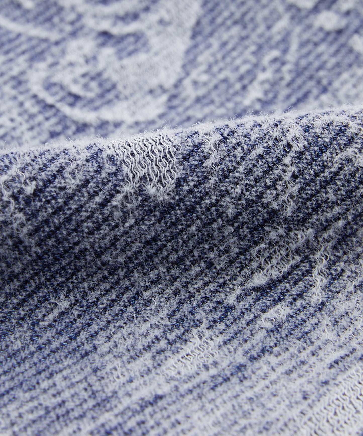 Heart and Rabbit Motif-jacquard jeans