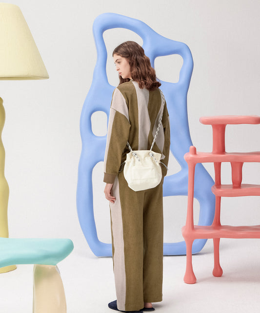 HOME Terry Drawstring Tote Bag (S)