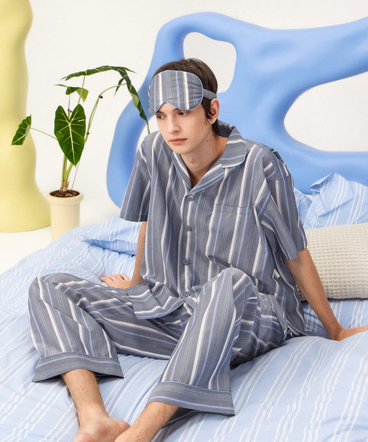 HOME Soothing Comfort Striped Eye Mask