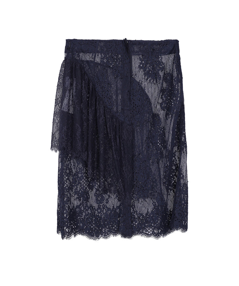 Double Layerd Lace Skirt