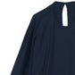 Bat-shaped Sleeves Cotton-jersey Dress