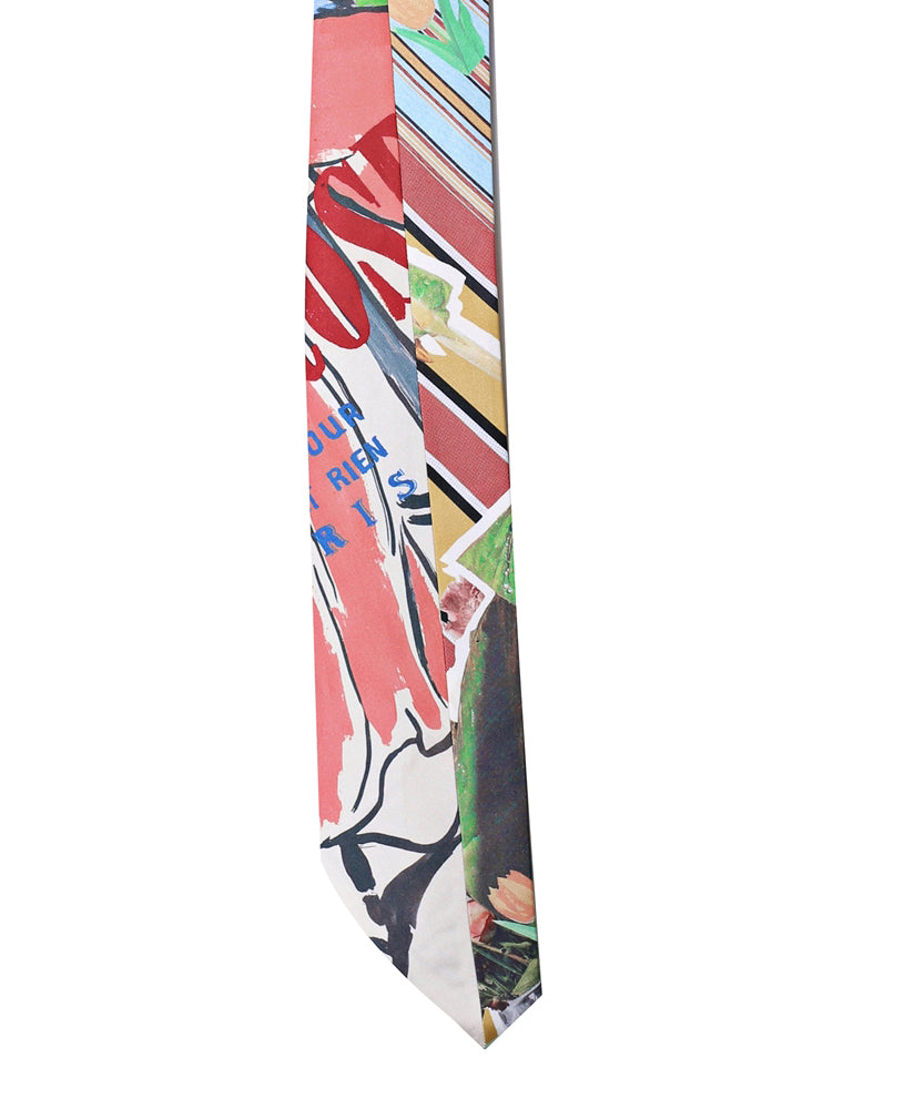 Scarf Print Polyester Necktie