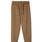 Belted Wool-blend Tapered Pants