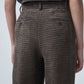 Irregular Pleated Corduroy Pants