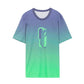 Abstract Space Stretch-cotton T-shirt