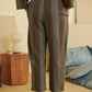 HOME  Loose and Neat Drawstring Cotton Pants