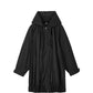 Gathered Hooded Cotton Parka
