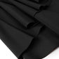 Asymmetric Hem Stretch-nylon Midi Skirt