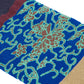 Color-block Oriental-pattern Cotton-blend Socks