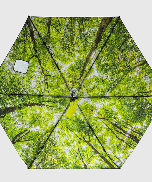 HOME LOB Forest-print Folding Umbrella