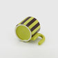 HOME N-shaped Handle Striped Cup