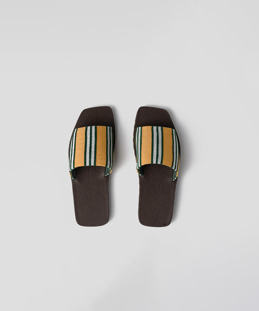HOME Retro Striped Slides