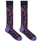 Electronic  Oriental Floral-jacquard Socks