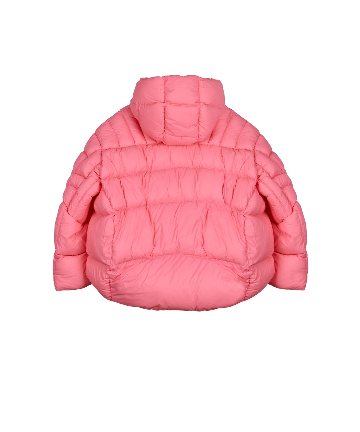 Curve Quilted Shell Down Hooded Jacket
