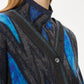 Enlarge Diamond-pattern Wool-blend Cardigan