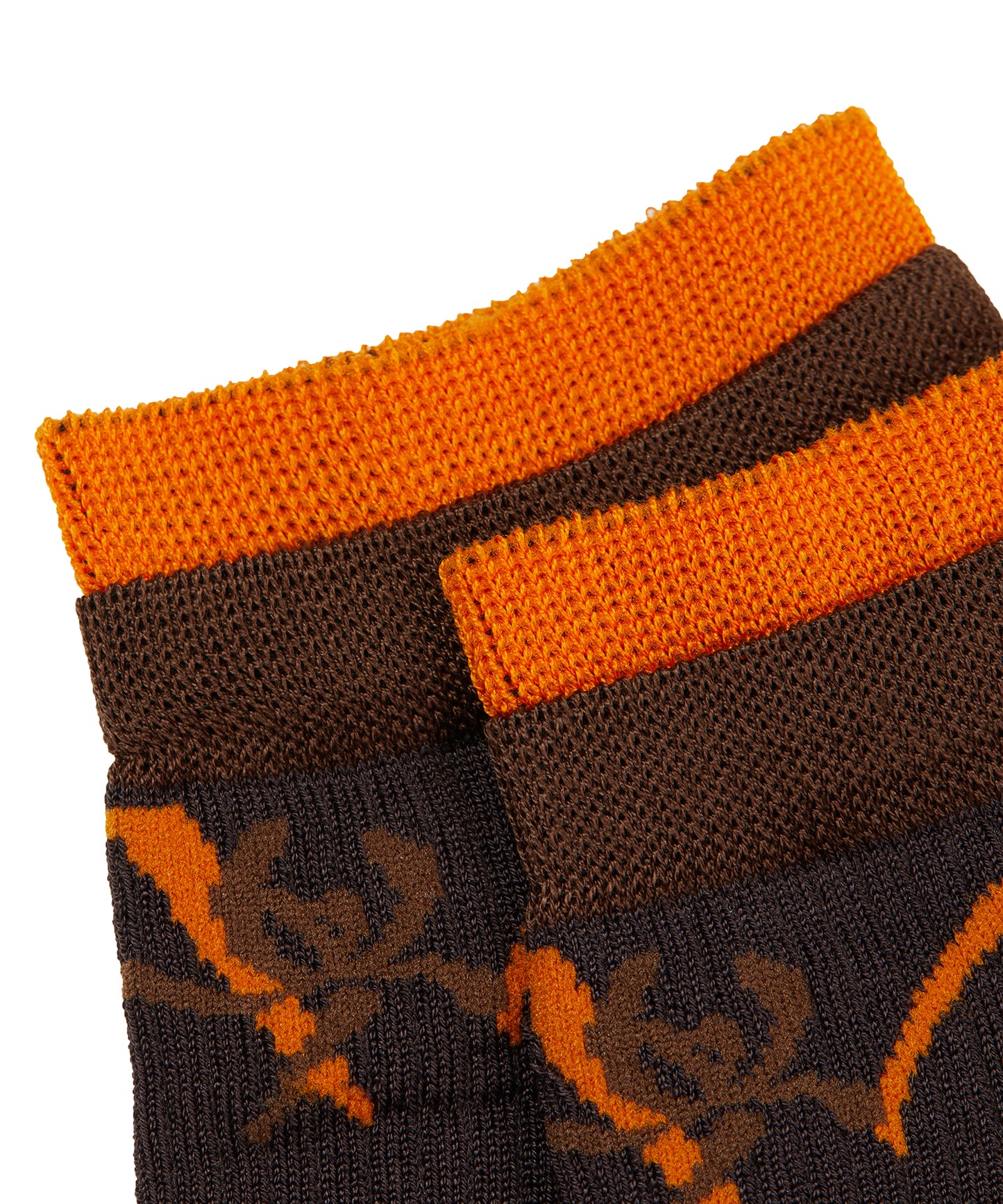 Retro Oriental jacquard Cotton-blend Ankle Socks
