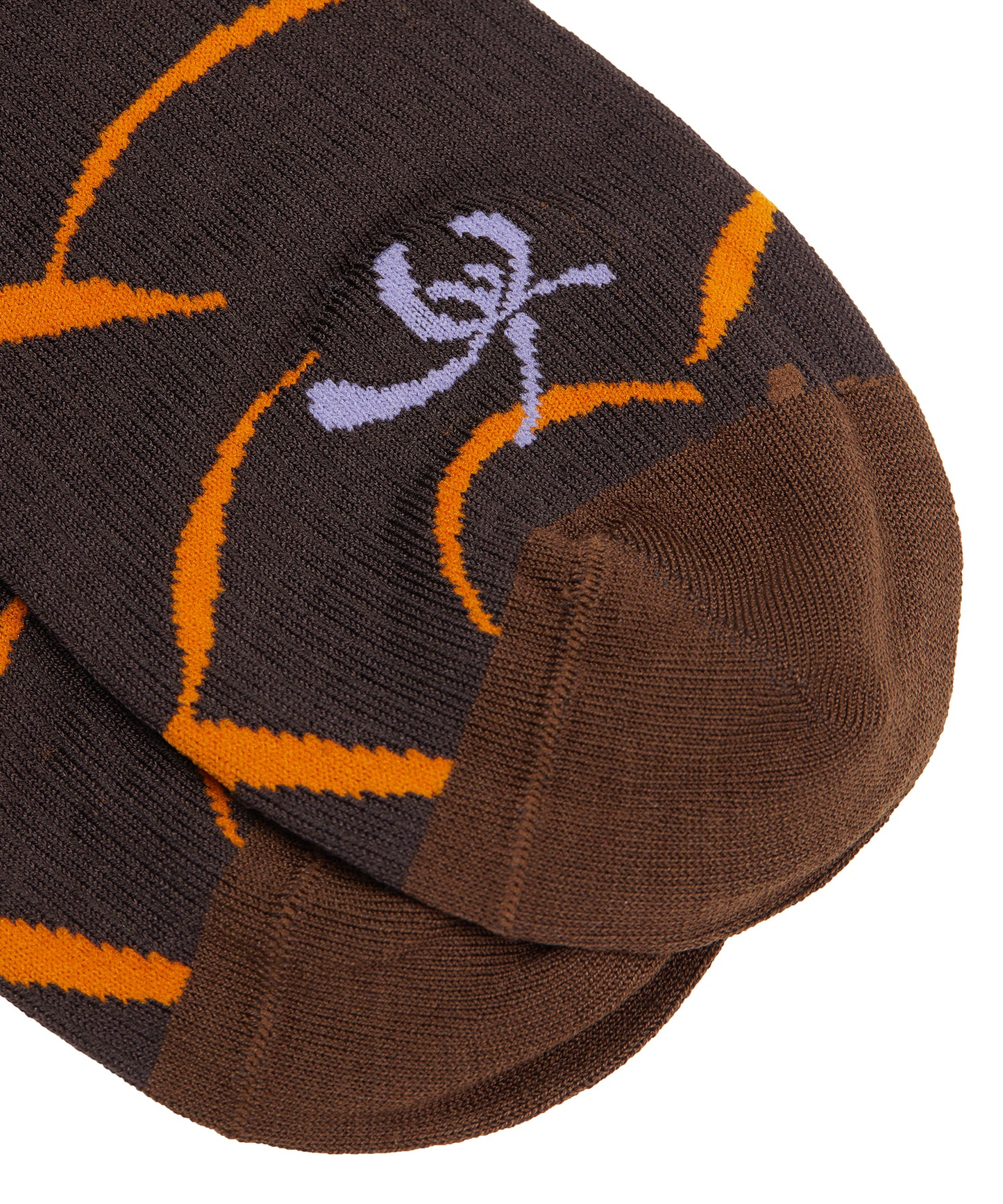 Retro Oriental jacquard Cotton-blend Ankle Socks