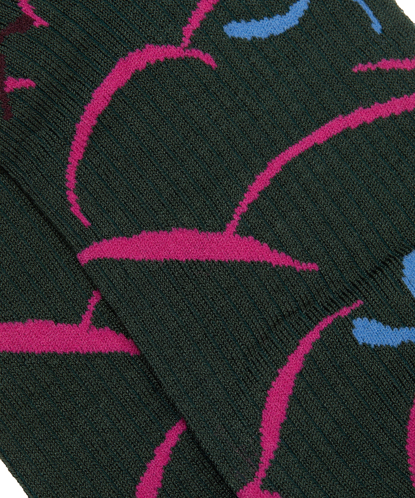 Retro Oriental jacquard Cotton-blend Ankle Socks