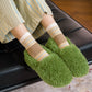 HOME Faux Shearling Slippers