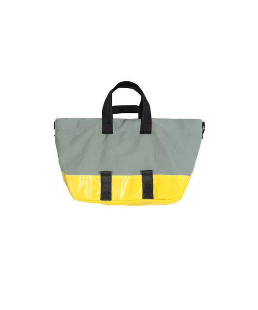 APN Color-block Cotton Tote back