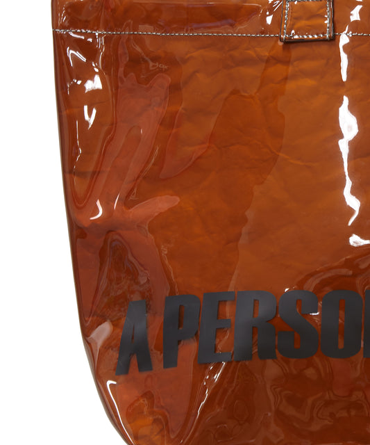 APN Logo-print PVC Tote Bag