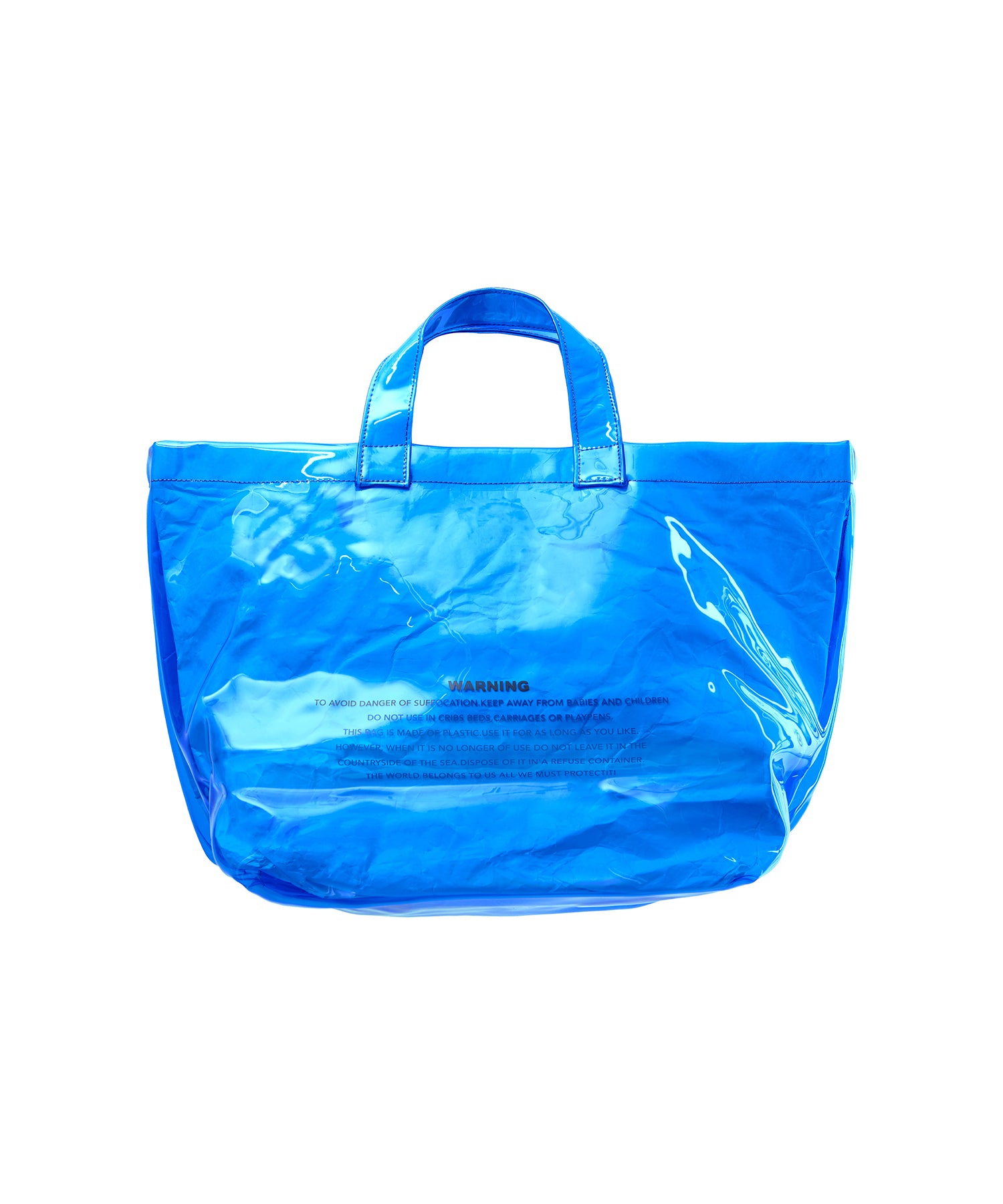 APN WARNING Logo-print PVC Tote Bag – JNBY ONLINE STORE