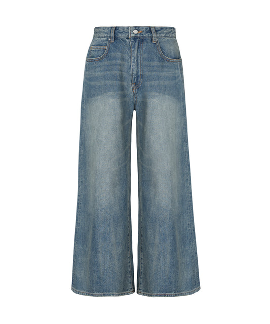 Oversized Flared-leg Jeans