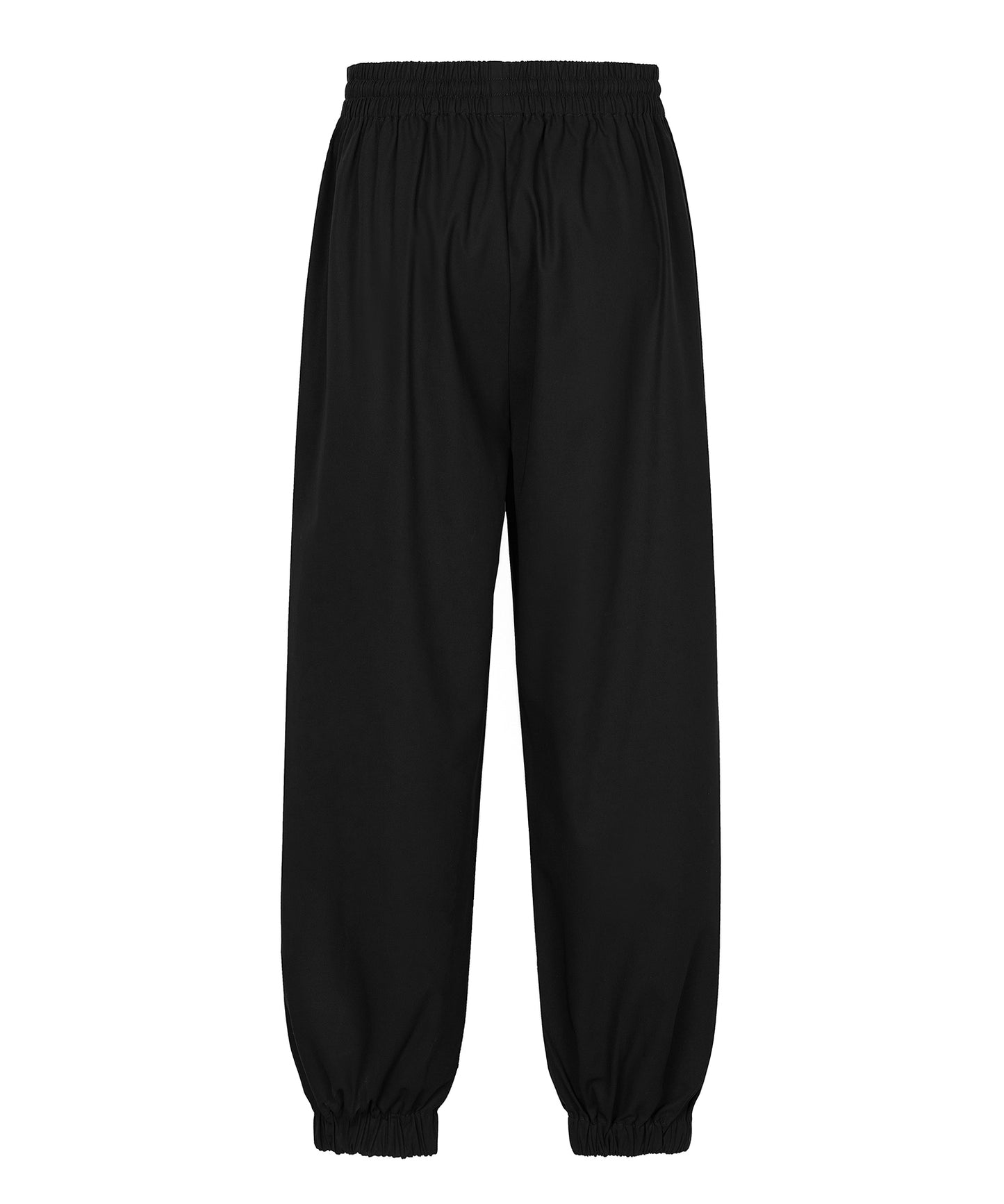 Comfortable & Versatile Elasted-waist Cotton Track Pants