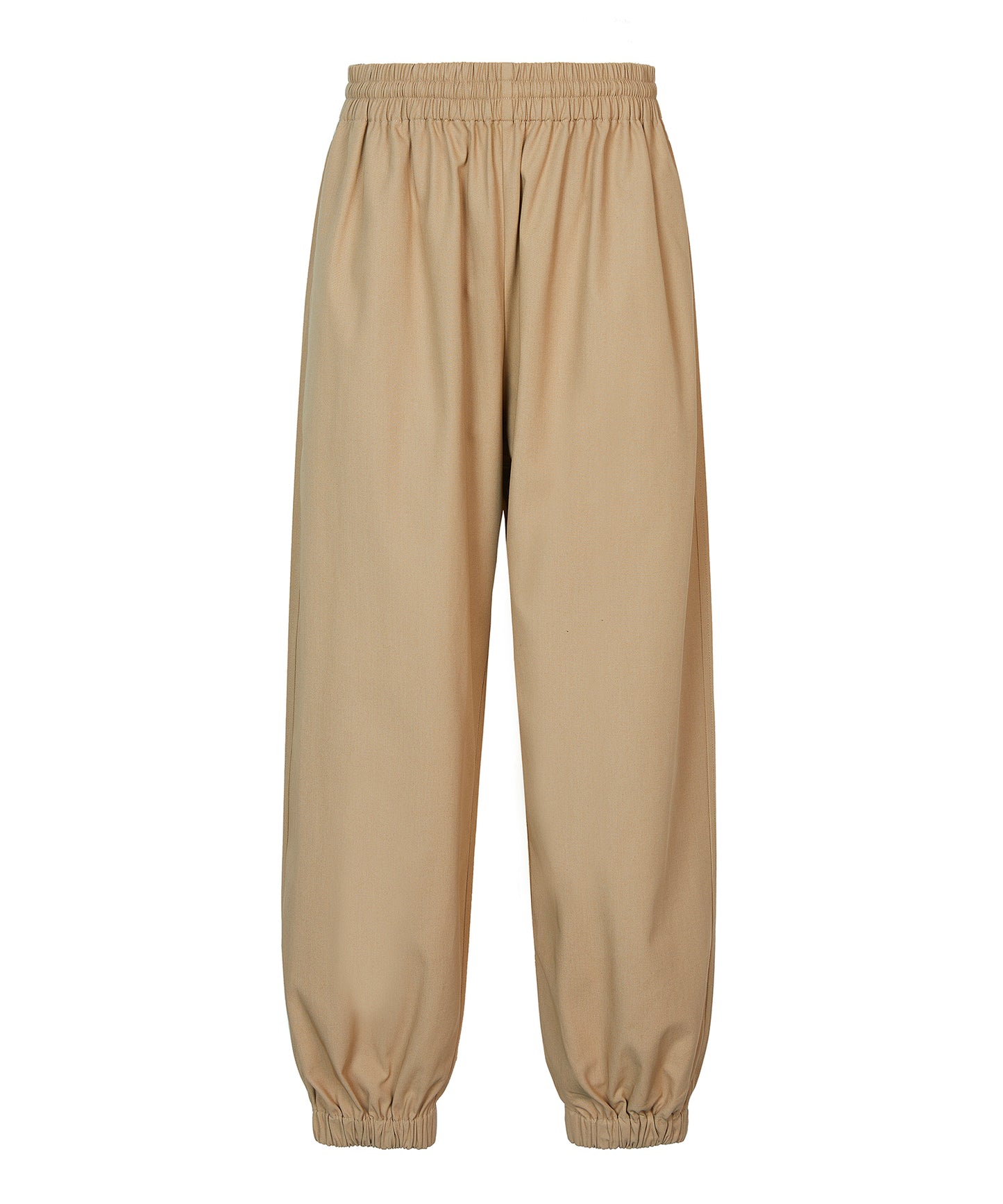 Comfortable & Versatile Elasted-waist Cotton Track Pants