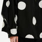 Polka-dot Oversized Cotton Shirt